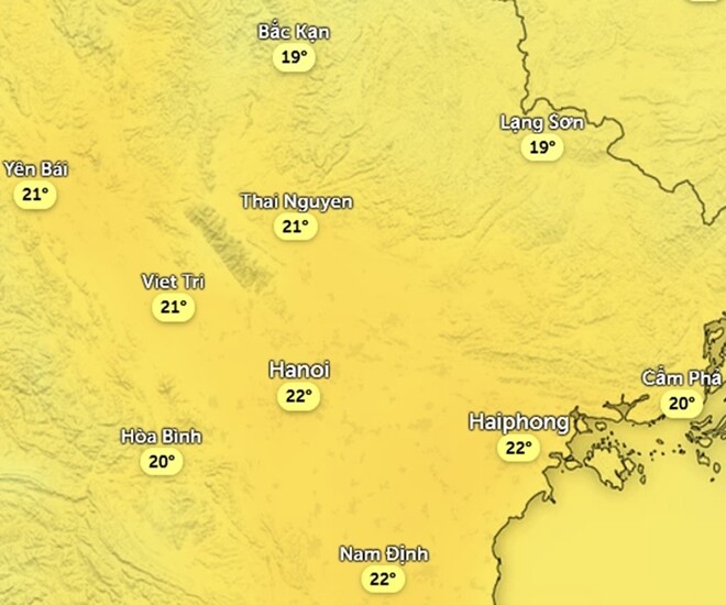 Tin tức 24h: Không khí lạnh tăng cường sẽ gây mưa ở miền Bắc, Hà Nội có thể mưa ngày nào? - 1