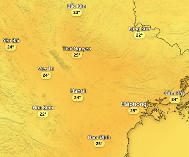 Tin tức 24h: Không khí lạnh tăng cường, ngày mai Hà Nội có thể mưa, trời có rét hơn không? - 1