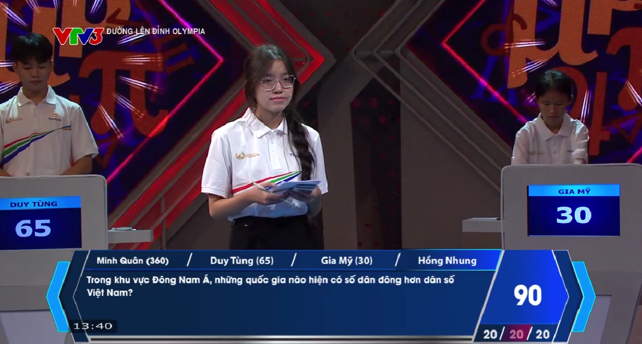 Giành điểm số gấp gần 4 lần người về nhì, nam sinh TP.HCM chốt danh sách thi tháng Olympia 26 - 5