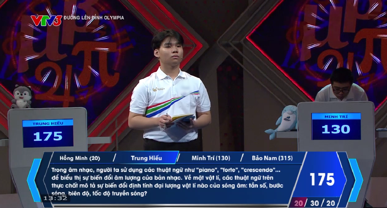 Nam sinh Đồng Nai giành chiến thắng thuyết phục tại Olympia 26 với 335 điểm, gần gấp đôi người về nhì - 4