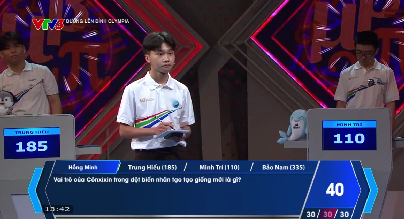 Nam sinh Đồng Nai giành chiến thắng thuyết phục tại Olympia 26 với 335 điểm, gần gấp đôi người về nhì - 6