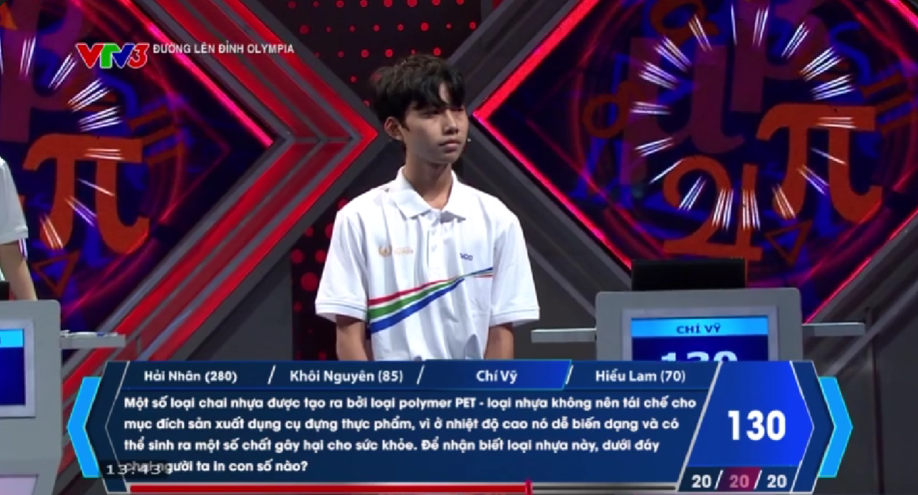 Xuất sắc dẫn đầu cả 4 phần thi, nữ sinh Quảng Trị giành chiến thắng thuyết phục tại Olympia 26  - 5