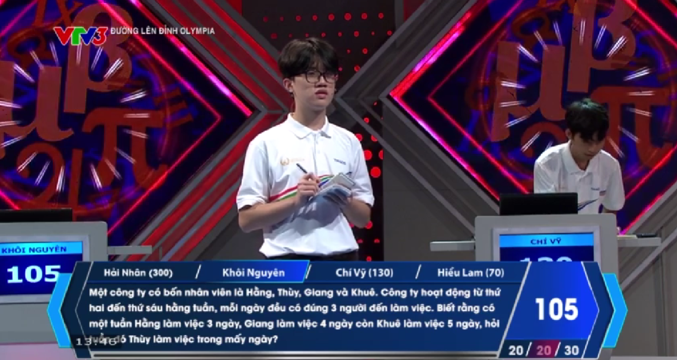 Xuất sắc dẫn đầu cả 4 phần thi, nữ sinh Quảng Trị giành chiến thắng thuyết phục tại Olympia 26  - 6