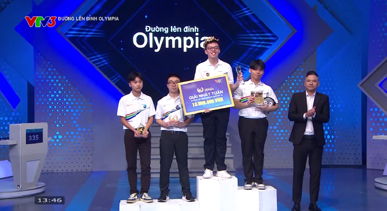 Nam sinh Đồng Nai giành chiến thắng thuyết phục tại Olympia 26 với 335 điểm, gần gấp đôi người về nhì - 7