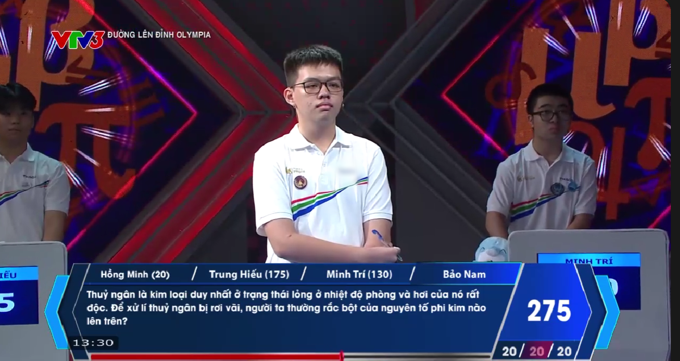 Nam sinh Đồng Nai giành chiến thắng thuyết phục tại Olympia 26 với 335 điểm, gần gấp đôi người về nhì - 3