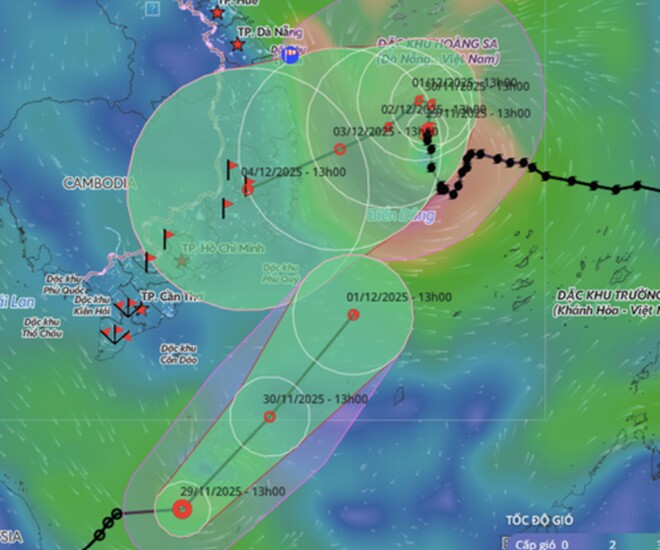 Tin tức 24h: Áp thấp nhiệt đới lạ thường vào Biển Đông, diễn biến tiếp theo thế nào? - 1