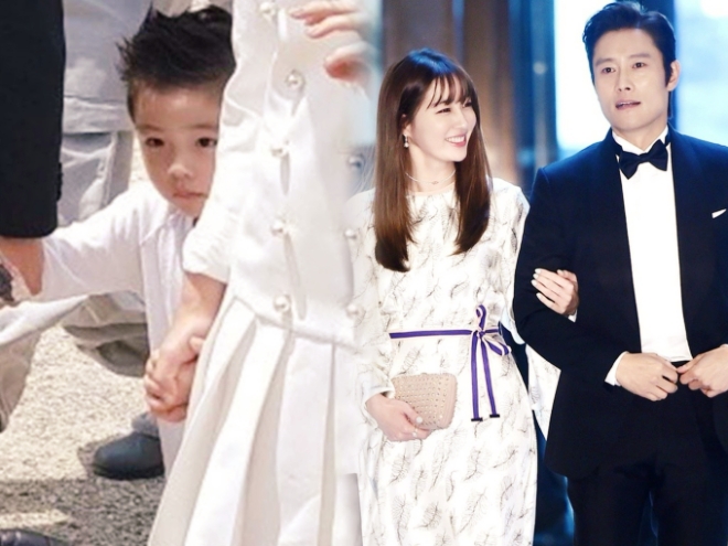 Con trai 10 tuổi của Lee Byung Hun bất ngờ "chỉnh" người lớn, ngoại hình "nhặt" hết nét đẹp của bố mẹ - 3
