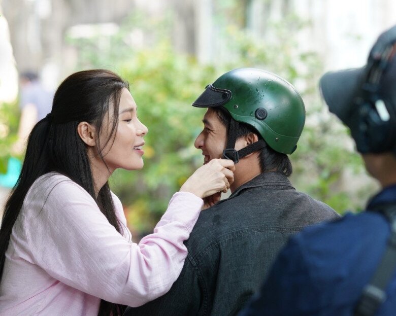 Thúy Diễm từng bị nghi ngờ lý do được nhận vai chính, có xin phép Lương Thế Thành khi đóng cảnh tình cảm - 4