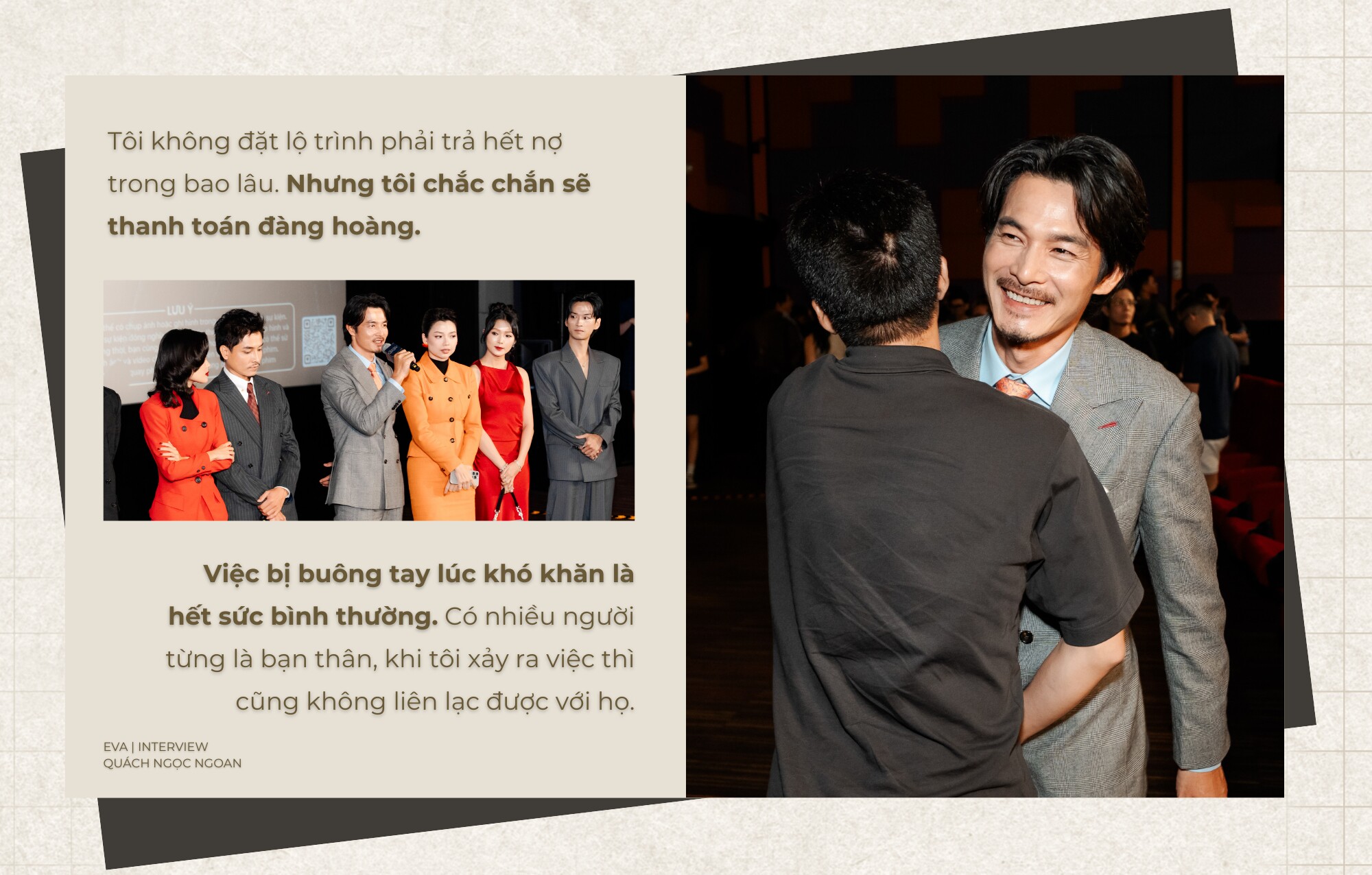 Diễn viên Quách Ngọc Ngoan: "Tôi mong các con sẽ không thấy những khó khăn của bố" - 7