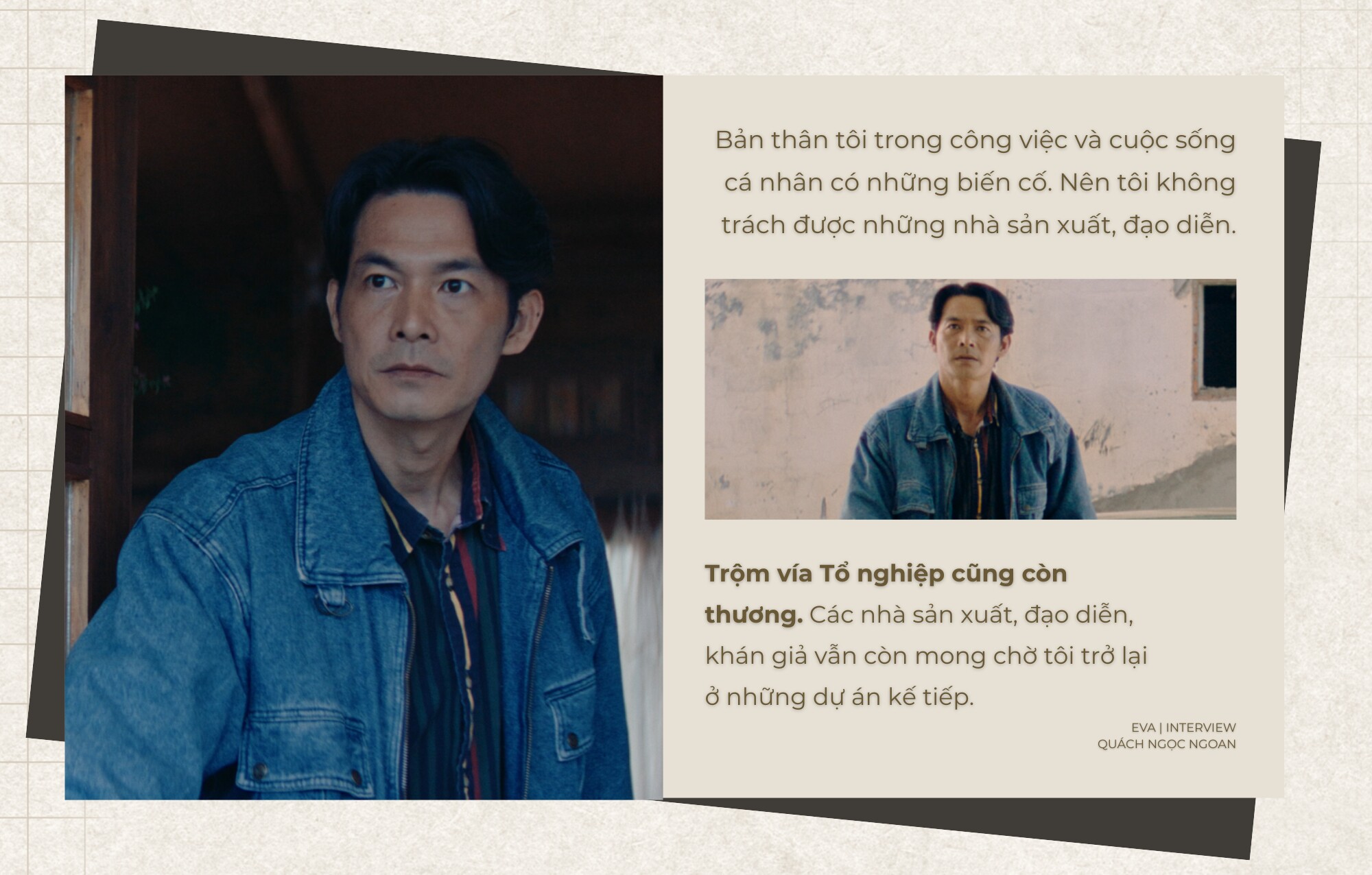 Diễn viên Quách Ngọc Ngoan: "Tôi mong các con sẽ không thấy những khó khăn của bố" - 4