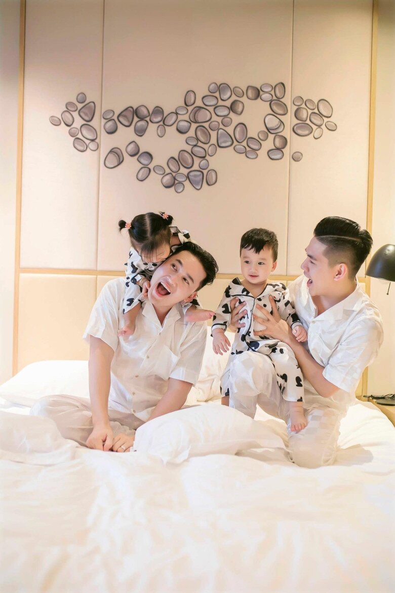 Thanh Đoàn và Hà Trí Quang làm sinh nhật hoành tráng cho 2 con chung, khoe ông nội tự tay trang trí tiệc cho cháu - 13