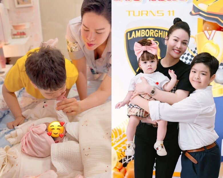 Con gái lai của Nhật Kim Anh đón Giáng sinh đầu tiên cùng anh trai chung nửa huyết thống, sở hữu mái tóc nâu cực Tây - 10