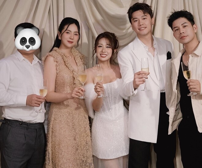 MC Mai Ngọc được ông xã giấu mặt người Bắc Giang tháp tùng đi dự tiệc, tự tin khoe vóc dáng như thời son rỗi - 1