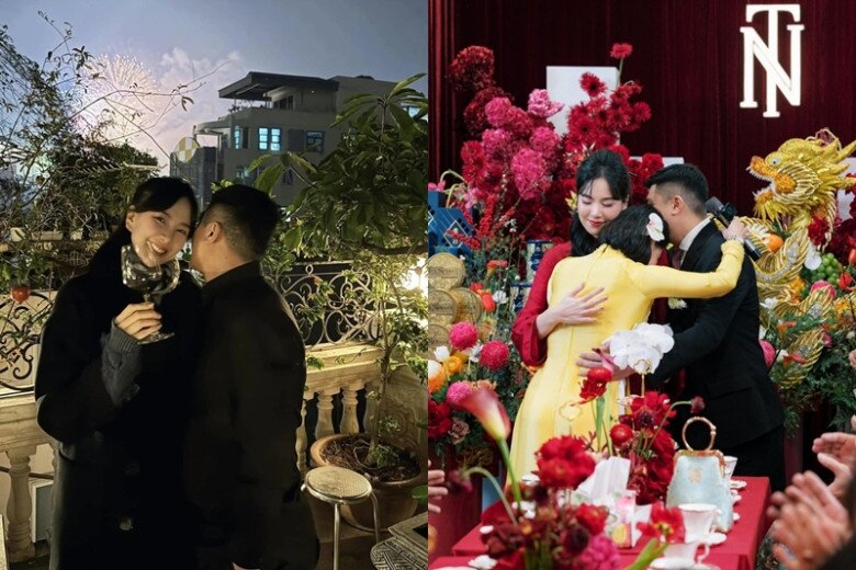 MC Mai Ngọc kỷ niệm 1 năm ngày cưới riêng tư với chồng giấu mặt người Bắc Ninh, hé lộ cân nặng sau 8 tháng chăm con - 6