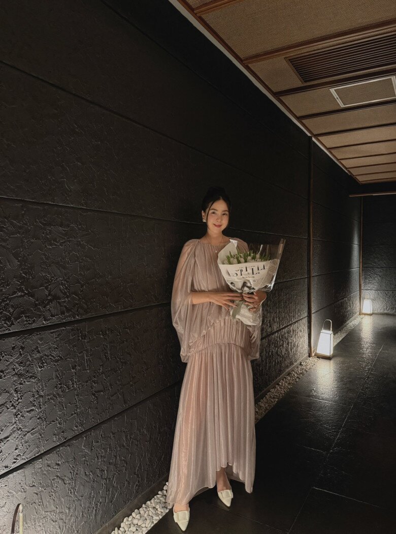 MC Mai Ngọc kỷ niệm 1 năm ngày cưới riêng tư với chồng giấu mặt người Bắc Ninh, hé lộ cân nặng sau 8 tháng chăm con - 3