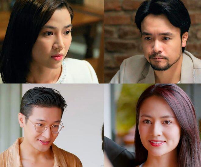 2 mỹ nhân VTV gặp cảnh tréo ngoe khi đóng phim cùng chồng: Người &#34;vừa cưới đã ly hôn&#34;, người nhìn ông xã âu yếm &#34;bạn gái&#34; - 1