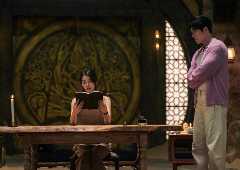 Thần Đèn Ơi Ước Đi: Kim Woo Bin tấu hài gợi nhớ cảnh huyền thoại, hóa Song Hye Kyo khiến khán giả &#34;cười ngất&#34; - 9