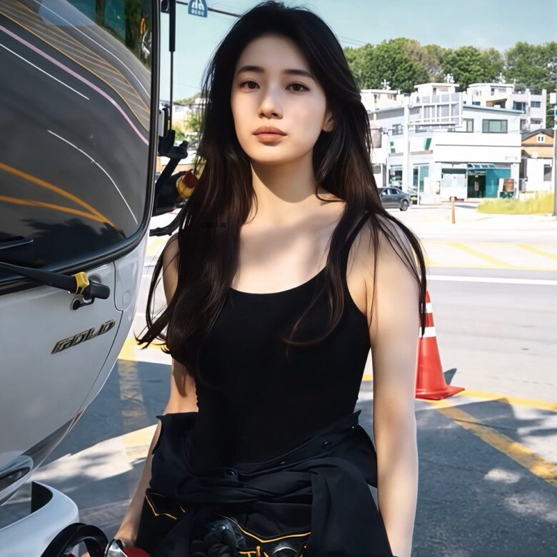 Thần Đèn Ơi Ước Đi: Nhan sắc của Suzy xứng đáng &#34;phong thần&#34;, đến cả sửa xe cũng đẹp - 5