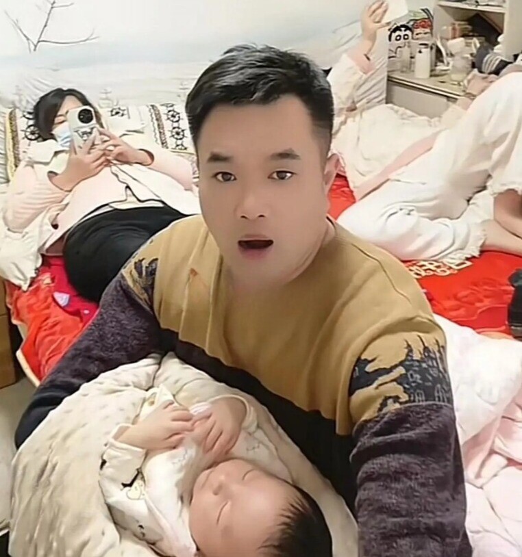 Con trai thuê trọ sống thử có con với bạn học, người bố lên chức ông nội ở tuổi 38, nấu cơm cữ cho con dâu - 3