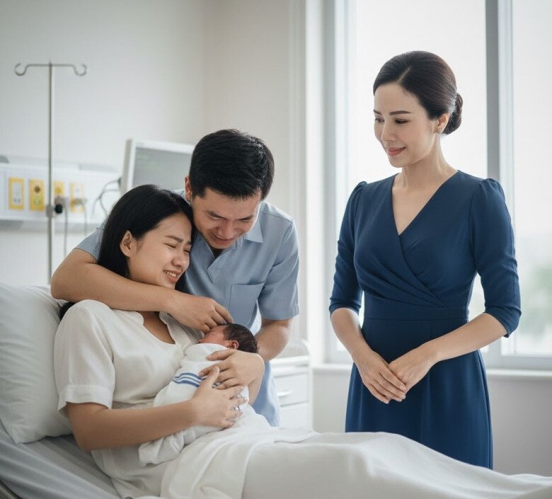 Ngày sinh con, người đưa tôi vào viện lại không phải chồng mà là người phụ nữ anh luôn né tránh - 2