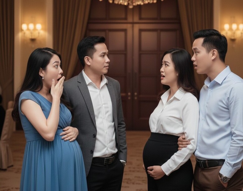 Tôi và em đồng nghiệp mình ghét có bầu cùng lúc, ngày bố hai đứa bé gặp nhau tôi phát hoảng - 2