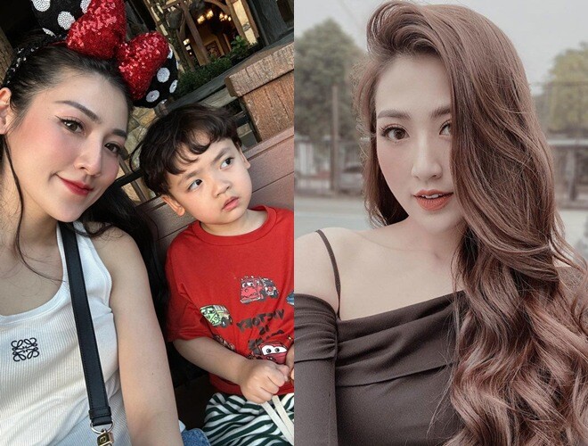 Lấy thiếu gia Hà Nội, MC Đài THVN nghỉ việc về làm mẹ sang chảnh, chẳng tiếc khi con mượn túi hiệu LV đi chơi - 1