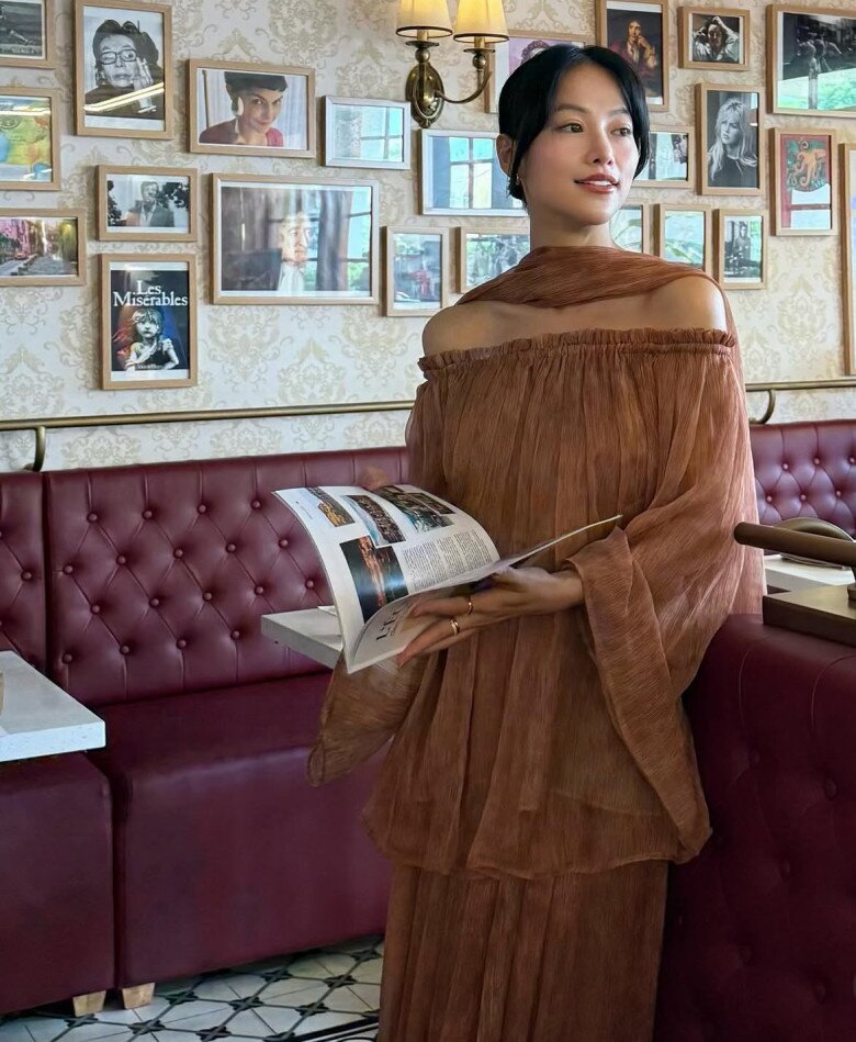8 outfit đi cà phê học lỏm từ Hoa hậu Phương Khánh: Từ thanh lịch đến năng động cá tính, mặc gì lên hình cũng đẹp - 5
