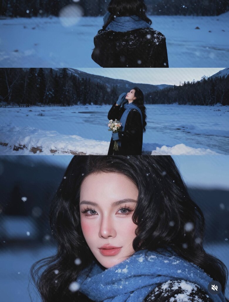 “Ghép hình dưới tuyết” - trào lưu phủ trắng mạng xã hội, hiện thực hoá giấc mơ mùa đông của giới trẻ Việt - 4