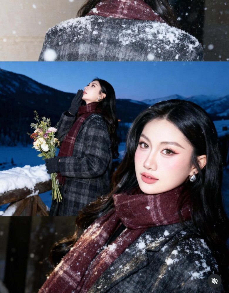 “Ghép hình dưới tuyết” - trào lưu phủ trắng mạng xã hội, hiện thực hoá giấc mơ mùa đông của giới trẻ Việt - 6