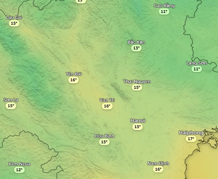 Tin tức 24h: Nơi nào ở miền Bắc rét nhất do không khí lạnh đầu năm, Hà Nội rét bao nhiêu độ? - 2