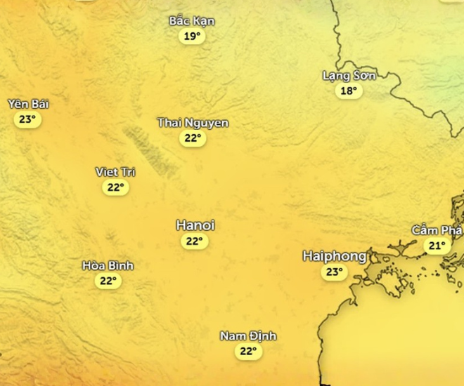 Tin tức 24h: Nơi nào ở miền Bắc rét nhất do không khí lạnh đầu năm, Hà Nội rét bao nhiêu độ? - 1