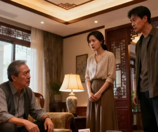 Bố chồng hỏi có bao nhiêu tiền tiết kiệm, chồng ra hiệu đừng nói thật, tôi báo 500 triệu thành 50 triệu - 1