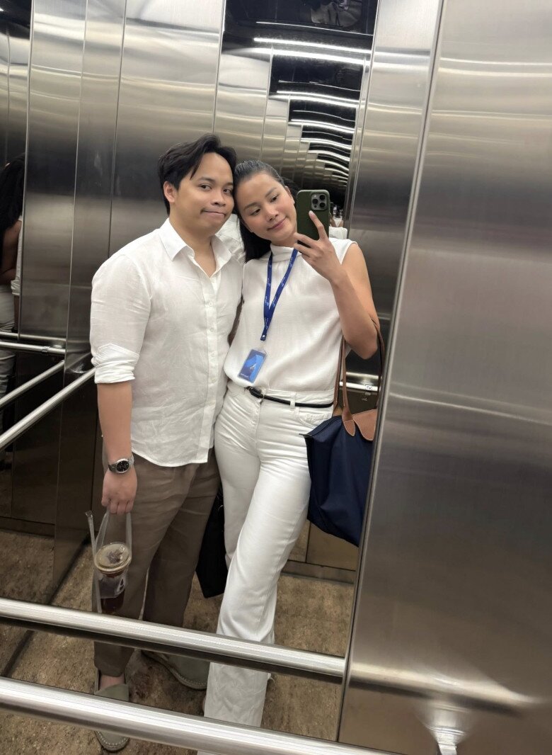 Phản ứng của người đẹp 4 lần thi hoa hậu khi chồng thiếu gia bị chê bai nhan sắc - 2