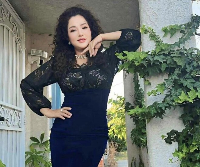 Thúy Nga tung ảnh cưới bên “túp lều tranh” ở Mỹ, tay đeo nhẫn kim cương &#34;khủng&#34;, danh tính nửa kia gây sốt - 1