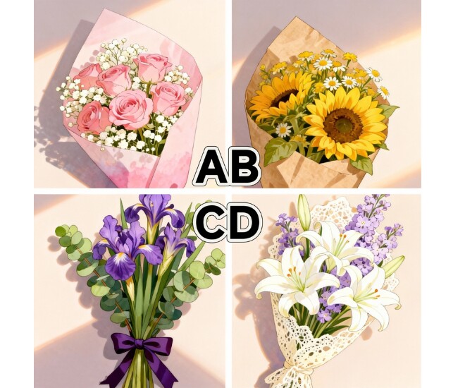 Trắc nghiệm: Chọn một bó hoa, biết ngay cuộc sống khi về già của bạn và người bạn đời có hạnh phúc không - 1