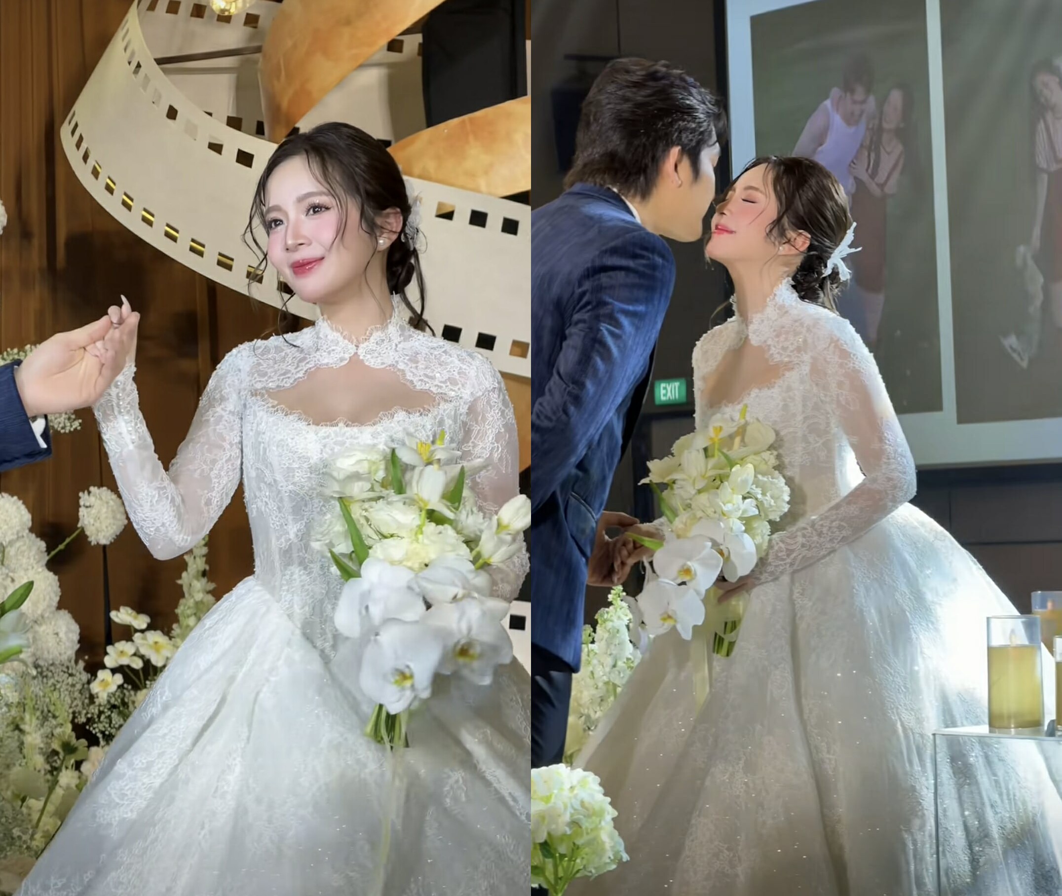 Ngọc Huyền nghẹn ngào trong lễ cưới với Đình Tú: "Anh nói 10 lần cãi nhau, anh sẽ xin lỗi trước 8 lần" - 3