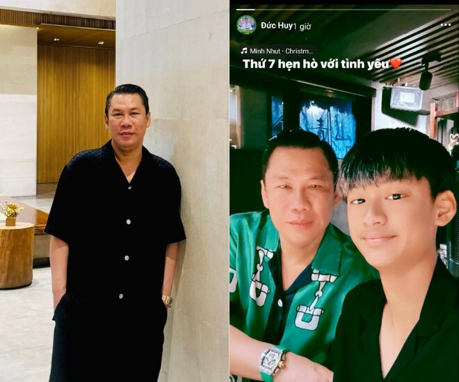 Đại gia Đức Huy khoe ảnh hẹn hò với tình yêu lớn nhất đời mình, vừa xa là thấy nhớ - 1