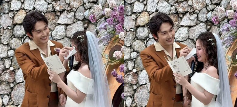 Ngọc Huyền nghẹn ngào trong lễ cưới với Đình Tú: "Anh nói 10 lần cãi nhau, anh sẽ xin lỗi trước 8 lần" - 6