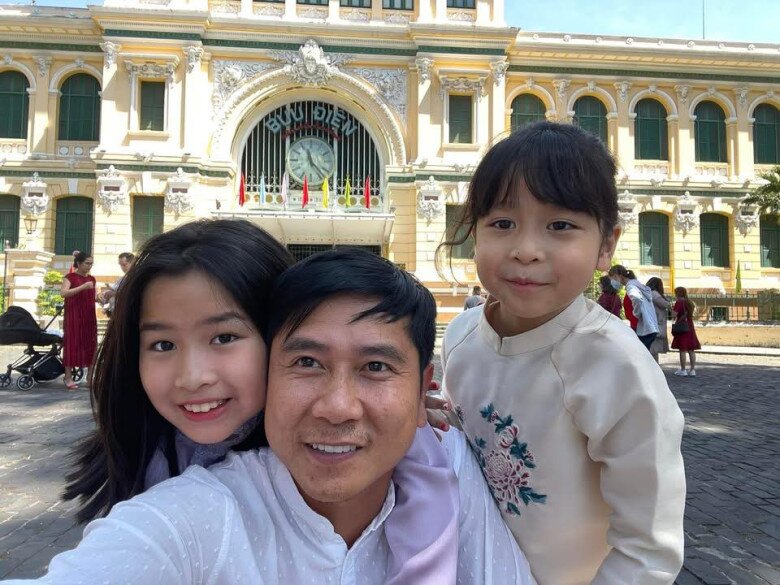 Hồ Hoài Anh khoe ảnh hạnh phúc bên 2 con gái, ái nữ đầu lòng nay xinh đẹp giống mẹ Lưu Hương Giang - 2