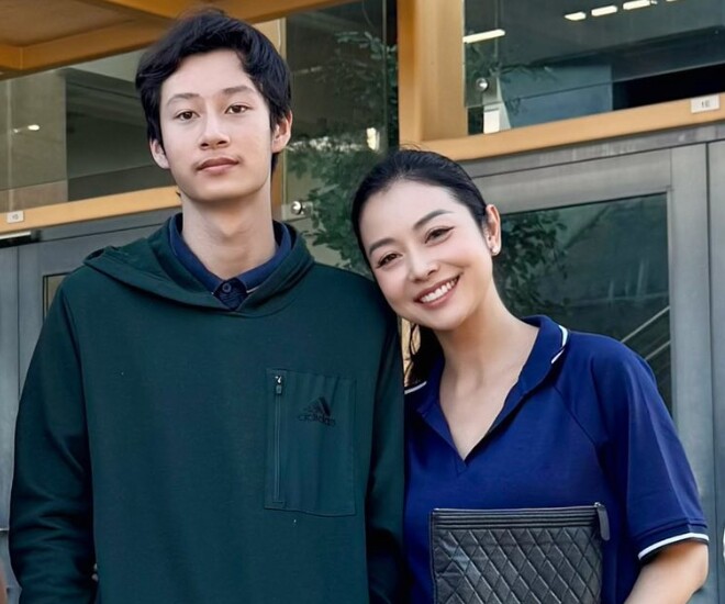 Vợ chồng Jennifer Phạm đưa 4 con đi chơi, ái nữ giống hệt bố nay xinh như hoa hậu, cao gần bằng anh trai Bảo Nam - 12