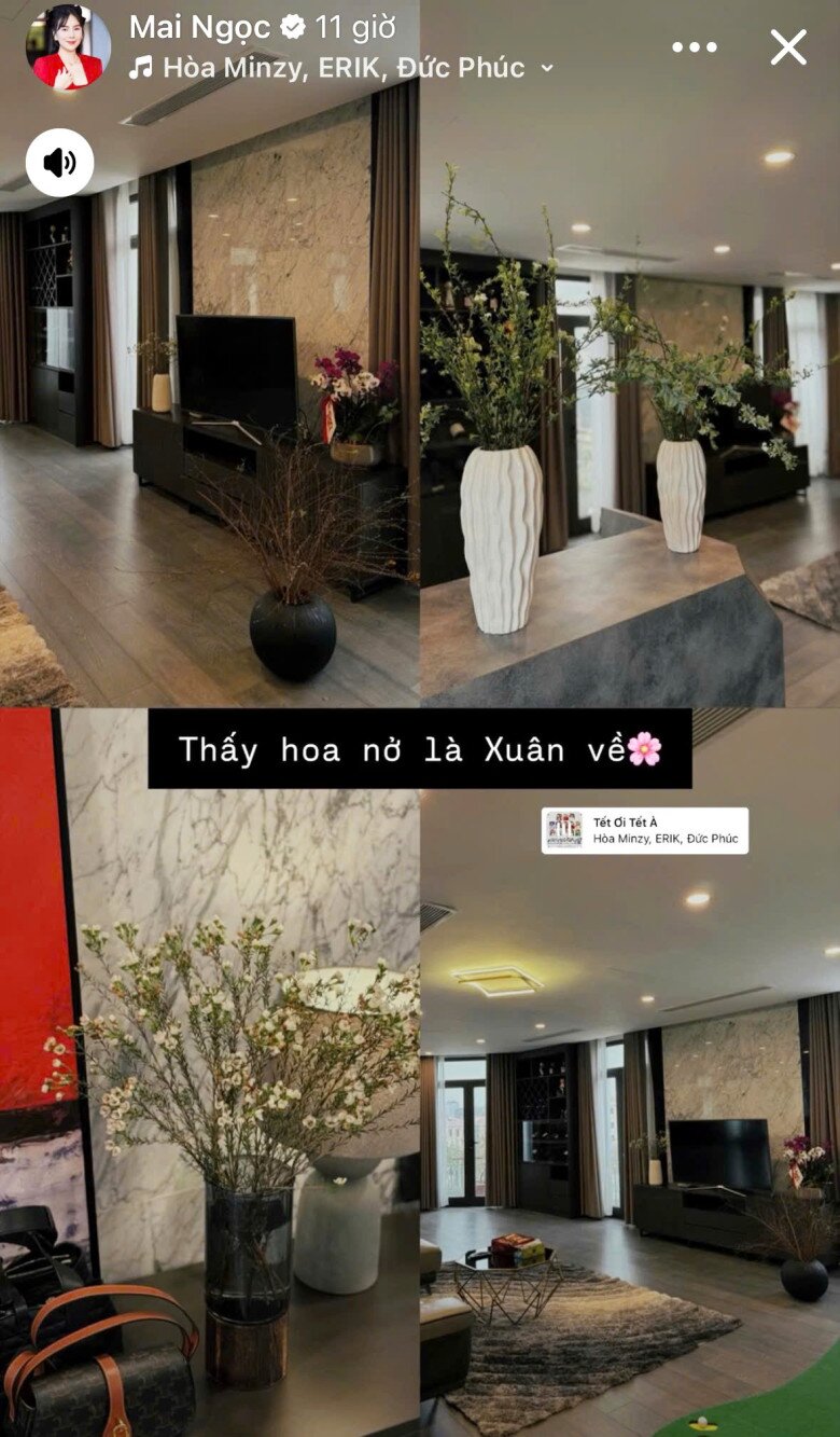 MC Mai Ngọc đón Tết tại biệt thự nhà chồng ở Bắc Ninh, năm thứ 2 làm dâu hưởng cuộc sống "màu hồng" - 7