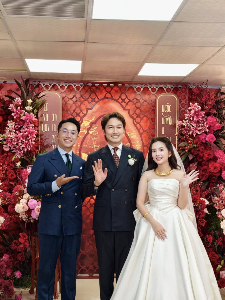 Ngọc Huyền - Đình Tú tổ chức lễ vu quy, 2 bà thông gia cười rạng rỡ bên dâu ngoan rể quý - 3