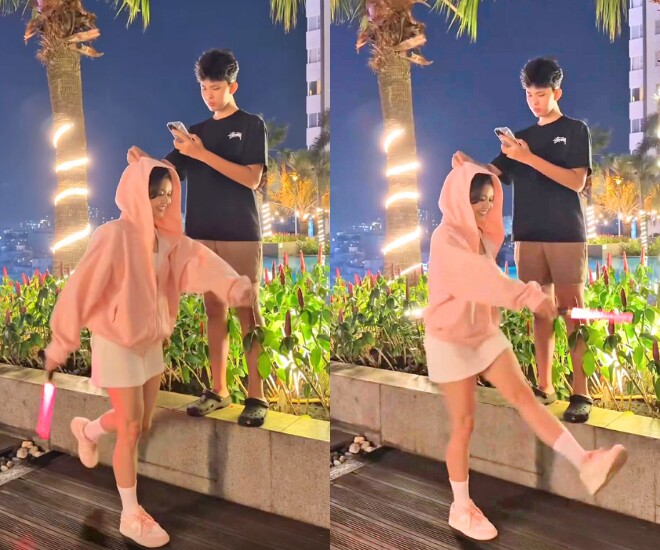 Nhận không ra con trai Trương Quỳnh Anh trong clip xuất hiện cùng mẹ: 13 tuổi cao 1m8, "lột xác" nhờ giảm cân - 1