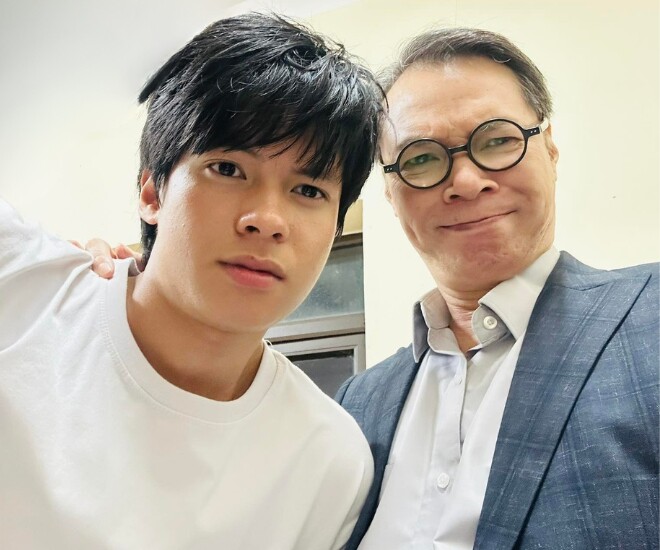 NSND Trần Lực tuổi trung niên đưa con đi học mẫu giáo bị nhầm là ông, "tự ái" đính chính: "Tôi là bố nó đấy" - 8