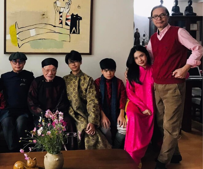 NSND Trần Lực tuổi trung niên đưa con đi học mẫu giáo bị nhầm là ông, "tự ái" đính chính: "Tôi là bố nó đấy" - 1