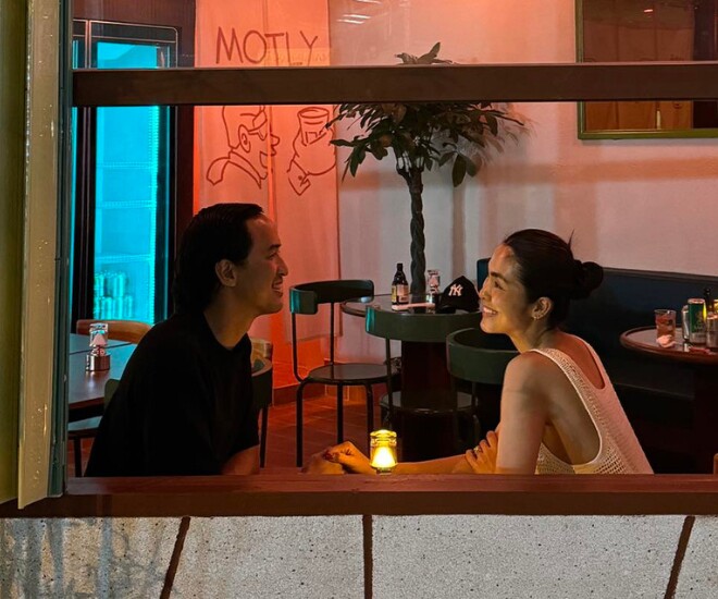 Tăng Thanh Hà mừng tiệc tất niên với thiếu gia Louis Nguyễn, cảnh vợ chồng nâng ly rượu mừng tình như lễ cưới - 6