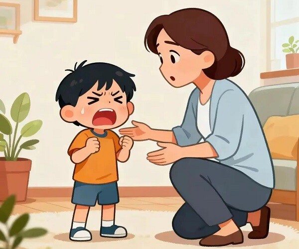 Đừng vội nói “Đừng khóc nữa”: 3 câu này giúp trẻ bình tĩnh, nhanh xoa dịu cảm xúc - 1