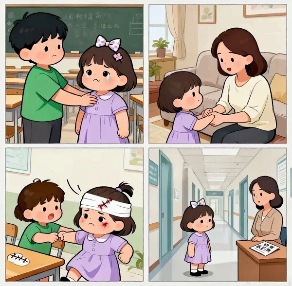 Nên nhẫn nhịn hay đánh lại khi con bị bắt nạt? Bố mẹ thông minh dùng 4 bước này để xử lý an toàn - 5