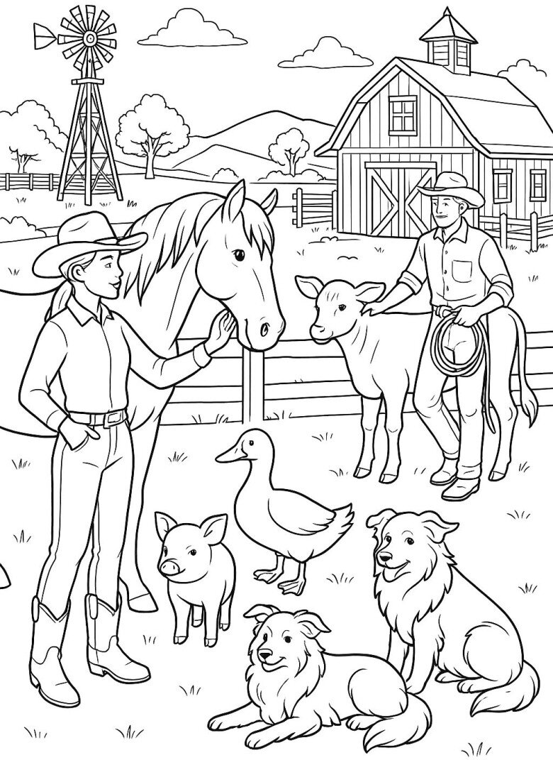 Tranh tô màu Ngựa dũng mãnh, cách trẻ mầm non cảm nhận con giáp năm mới 2026 bằng sắc màu - 8