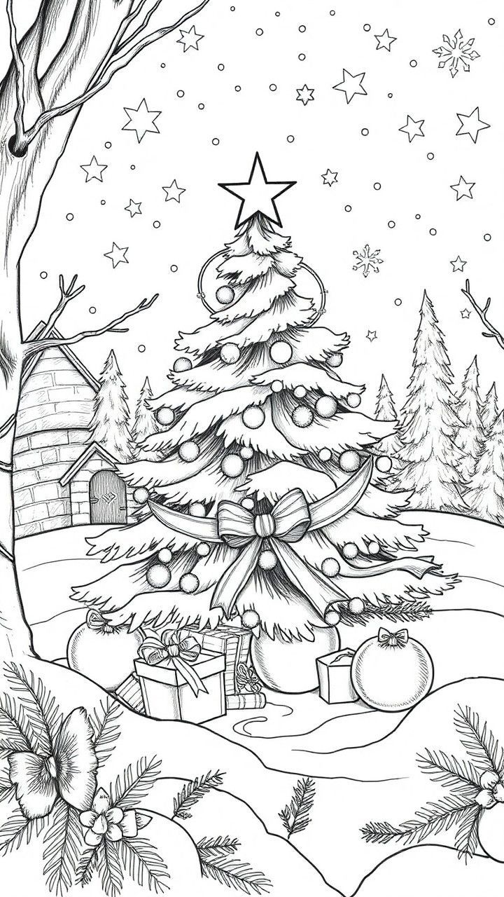 Tranh tô màu Giáng sinh, món quà tinh thần nuôi dưỡng ký ức tuổi thơ của trẻ - 14